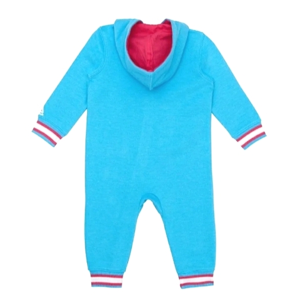 NWT Reebok Infant Hooded Zipup Romper - Picture 2 of 7